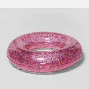 Target Pink Glitter Pool Float